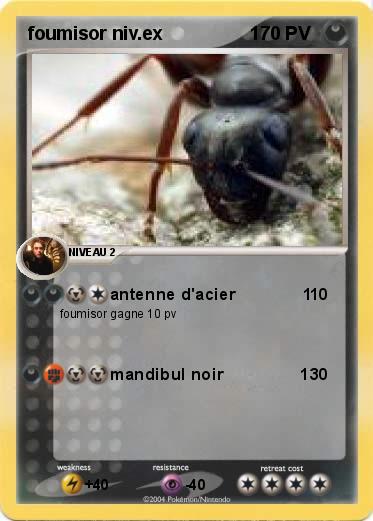 Pokemon foumisor niv.ex                 1