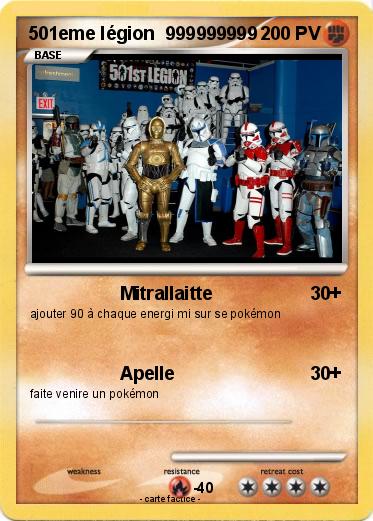 Pokemon 501eme légion  999999999