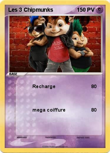 Pokemon Les 3 Chipmunks