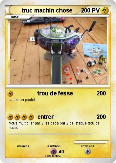 Pokemon truc machin chose