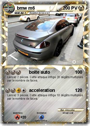 Pokemon bmw m6