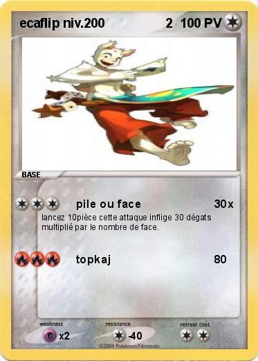Pokemon ecaflip niv.200                 2               