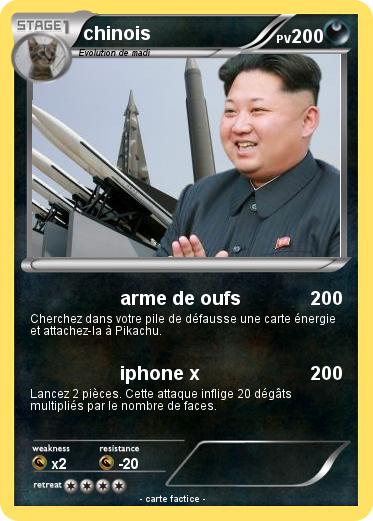 Pokemon chinois