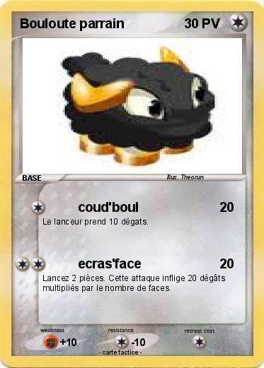 Pokemon Bouloute parrain
