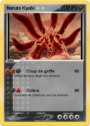 Pokemon Naruto Kyubi