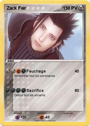 Pokemon Zack Fair