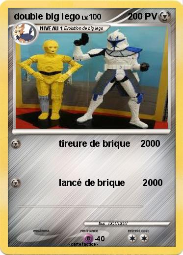 Pokemon double big lego