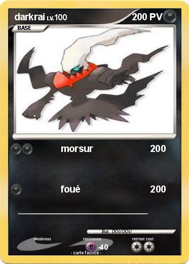 Pokemon darkrai
