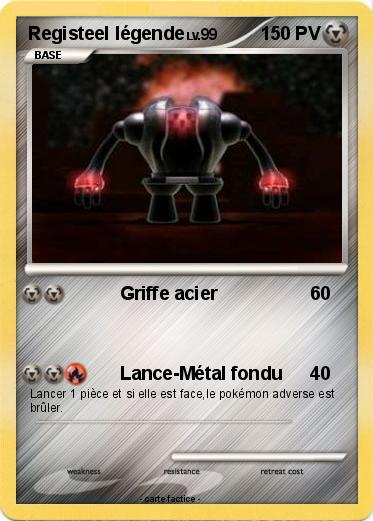 Pokemon Registeel légende
