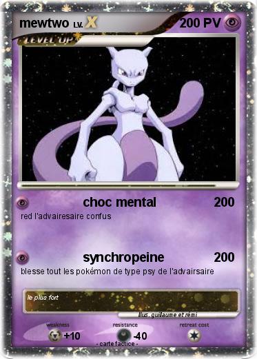 Pokemon mewtwo