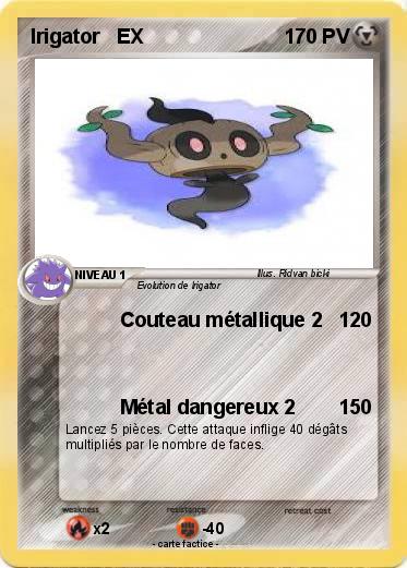 Pokemon Irigator   EX