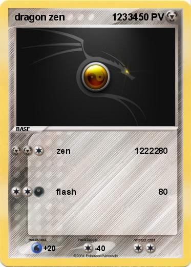 Pokemon dragon zen                  12334