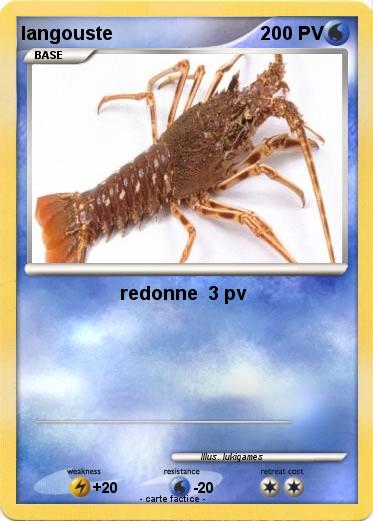 Pokemon langouste