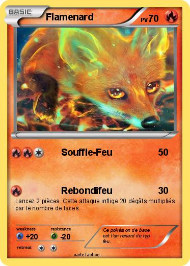 Pokemon Flamenard