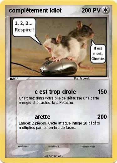 Pokemon complétement idiot