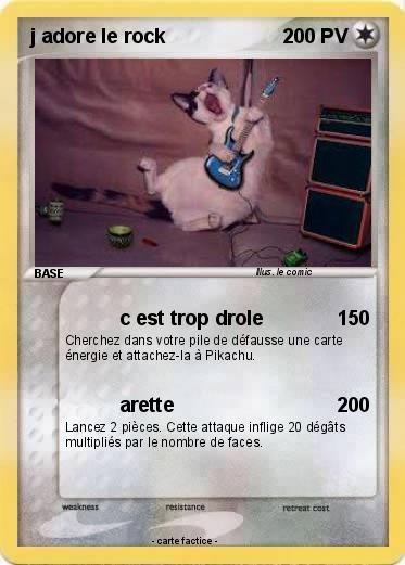Pokemon j adore le rock