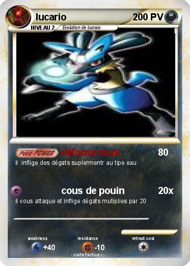 Pokemon lucario