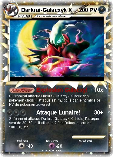 Pokemon Darkrai-Galacxyk X