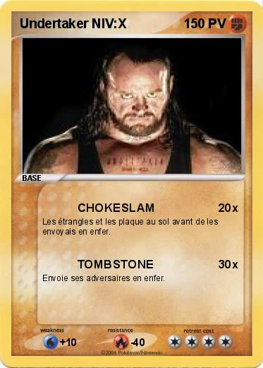 Pokemon Undertaker NIV:X 