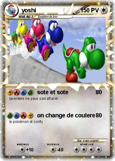 Pokemon yoshi