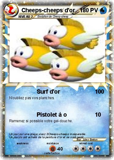 Pokemon Cheeps-cheeps d'or