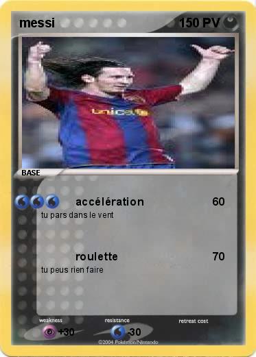 Pokemon messi