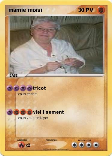 Pokemon mamie moisi