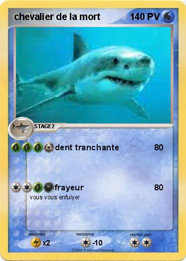 Pokemon chevalier de la mort