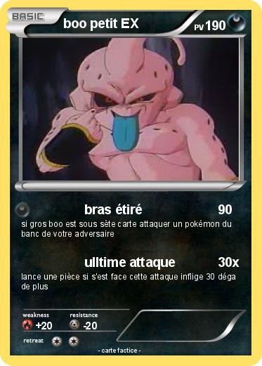 Pokemon boo petit EX
