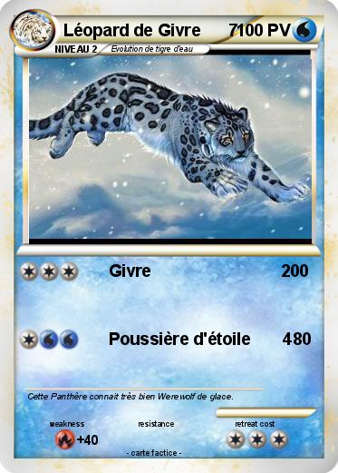Pokemon Léopard de Givre      7