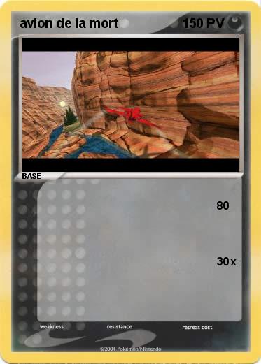 Pokemon avion de la mort