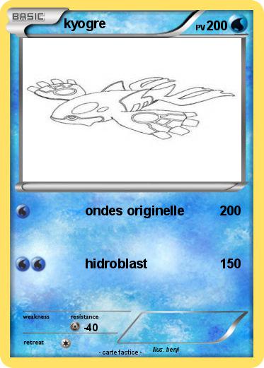 Pokemon kyogre