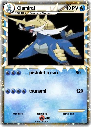 Pokemon Clamiral