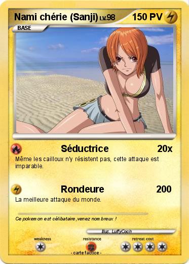 Pokemon Nami chérie (Sanji)