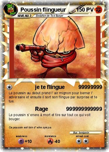 Pokemon Poussin flingueur