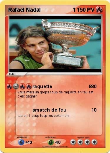 Pokemon Rafael Nadal                     1
