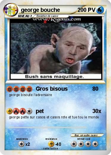 Pokemon george bouche