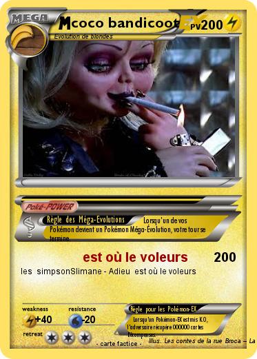 Pokemon coco bandicoot