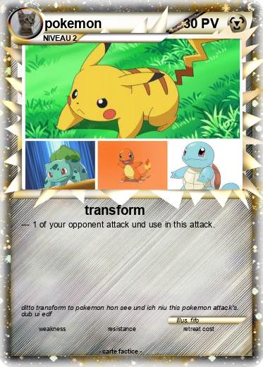 Pokemon pokemon