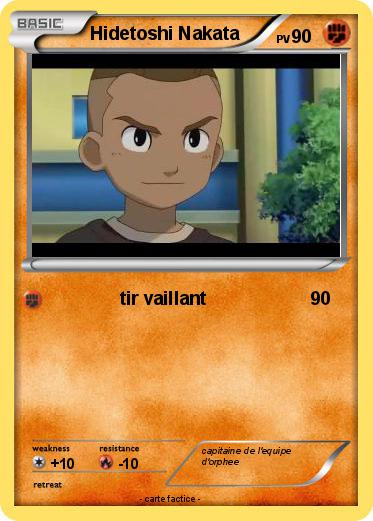 Pokemon Hidetoshi Nakata