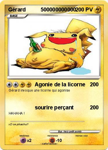 Pokemon Gérard          500000000000