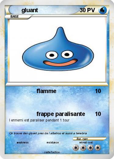 Pokemon gluant