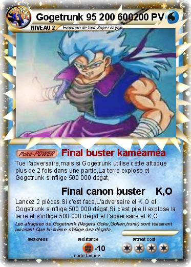 Pokemon Gogetrunk 95 200 600