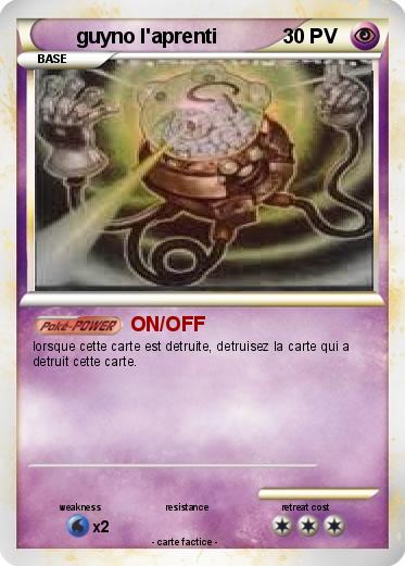 Pokemon guyno l'aprenti