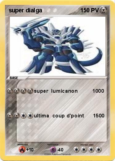 Pokemon super dialga