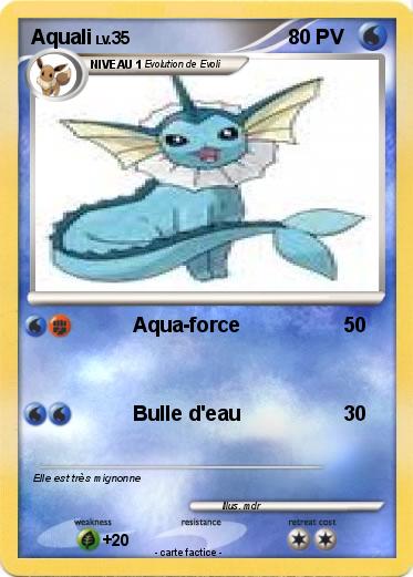 Pokemon Aquali