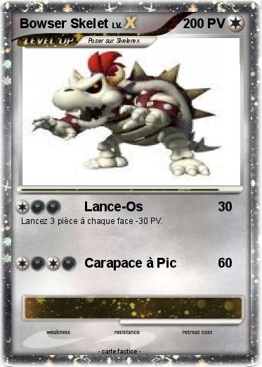 Pokemon Bowser Skelet