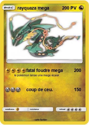 Pokemon rayquaza mega