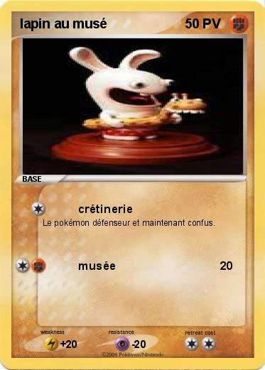 Pokemon lapin au musé 