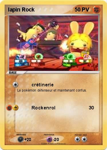 Pokemon lapin Rock